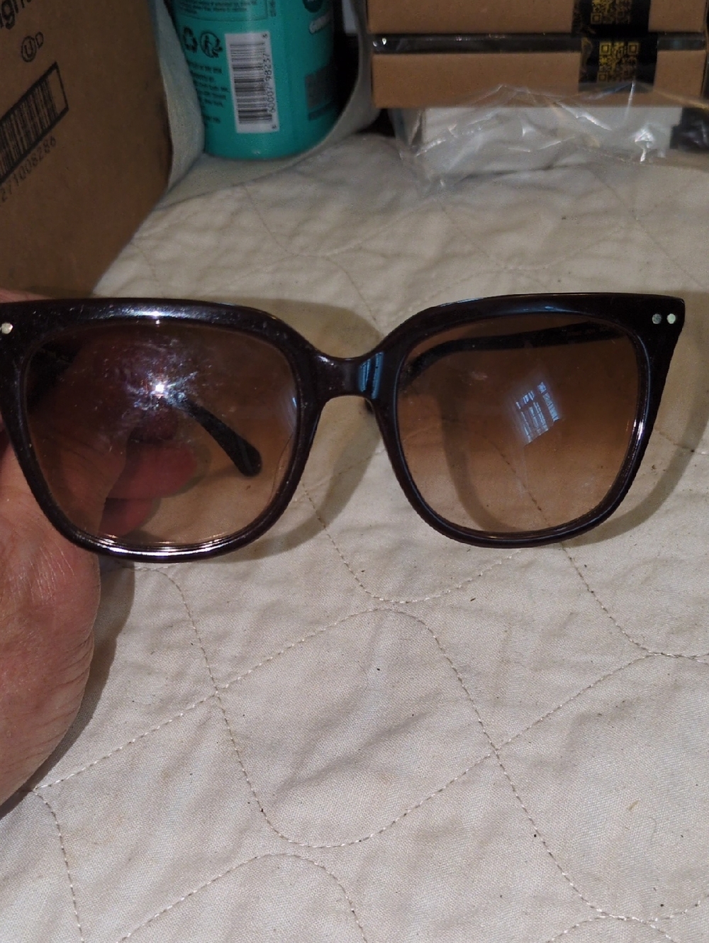 Kate Spade Gianna Brown Gradient Lens Sunglasses